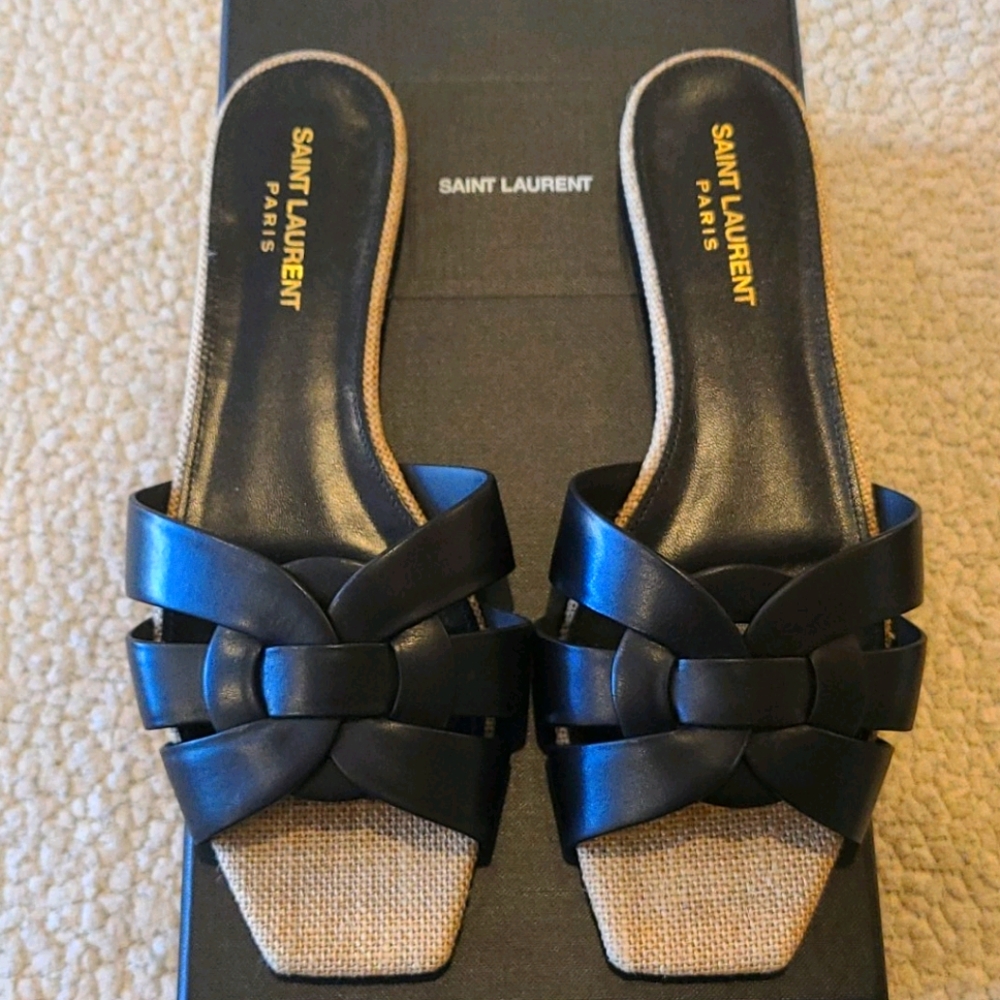 Saint Laurent Tribute Sandals